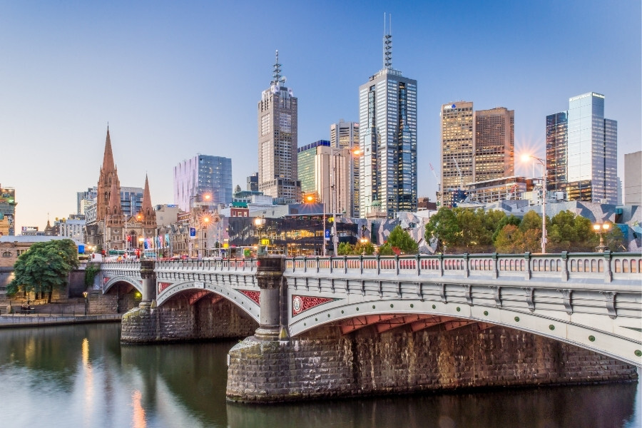 location pin - Melbourne